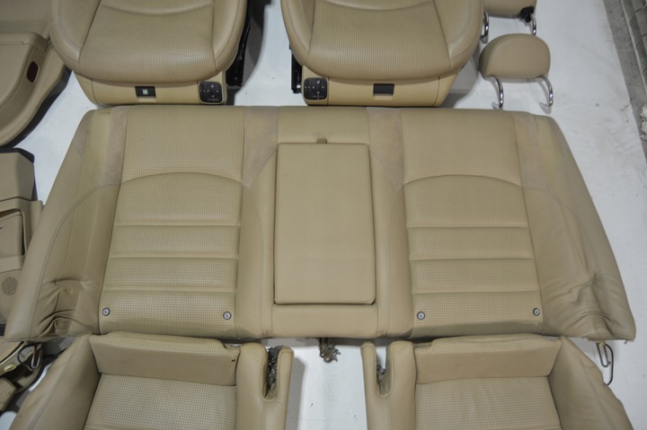 фото №10, Сидіння обшивки комплект amg mercedes cls w219 584 exclusive leather - коричневий