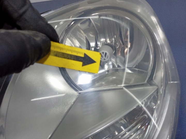 фото №11, Vw polo iv 9n рестайлинг 05-09 фара левое фара передняя 6q1941007aj