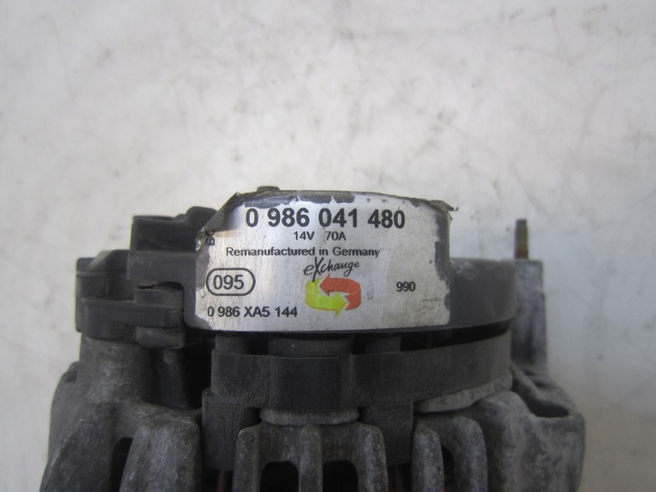 фото №3, Генератор volkswagen seat skoda audi golf fabia octavia cordoba 1.9 tdi