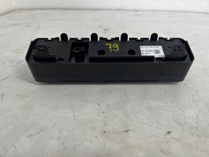 фото №10, Mercedes sprinter w907 w910 панель управление кондиционера обогрева воздуховод