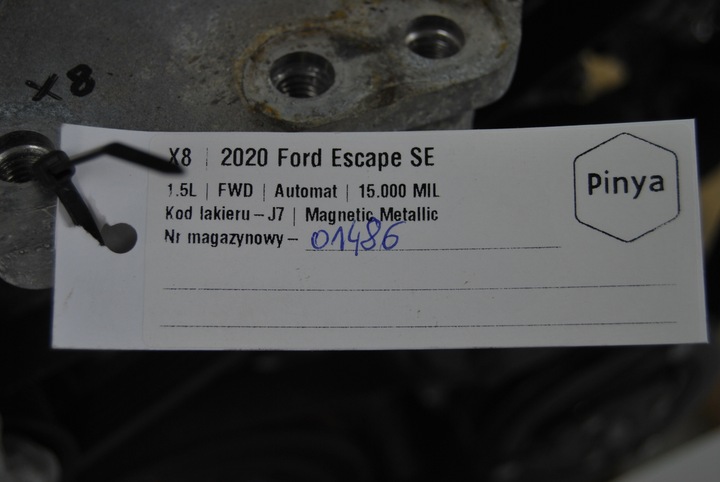 фото №12, Двигун 1.5l ecoboost ford kuga 2020+ втулка стабілізатора usa