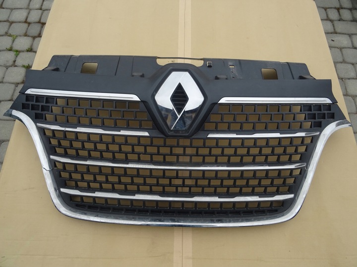 фото №1, Renault master iii рестайлинг iv решётка хромированные элементы оригинал
