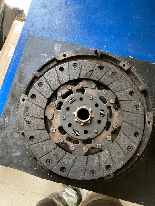 фото №8, Колесо двухмассовый сцепление 06j105266h 03g141031t vw audi 2.0 tfsi caw