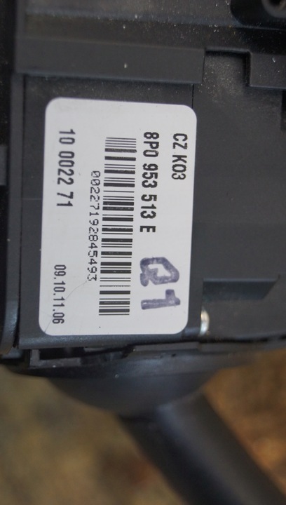 фото №10, Перемикач комбінований стрічка audi a3 8p 8p0907137cd