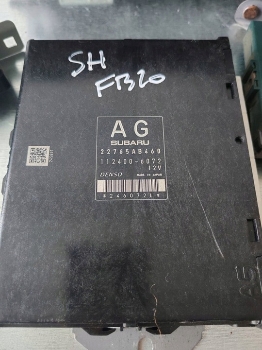 фото №8, Subaru forester sh компьютер блок управления ecu+immo 22765ab460