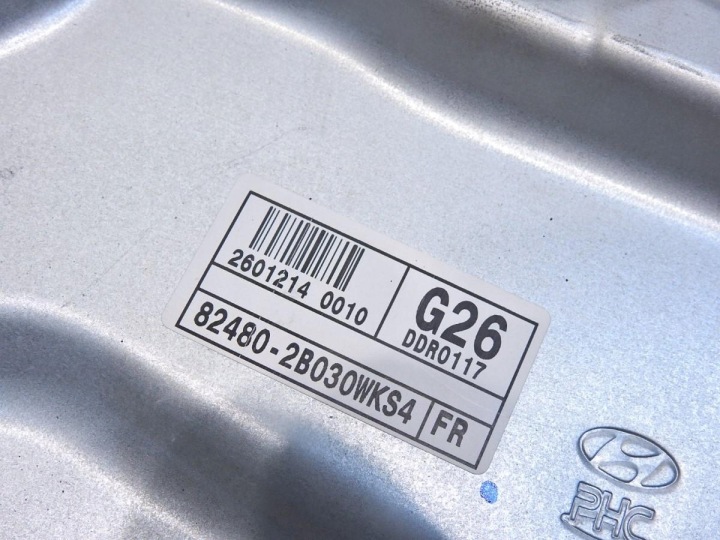 фото №6, Механизм стёкла правое перед hyundai santa fe ii 82480-2b030wks4