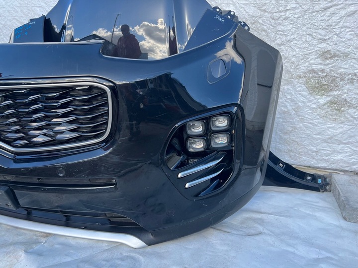 фото №9, Sportage iv 4 gt перед капот бампер лампы крыло