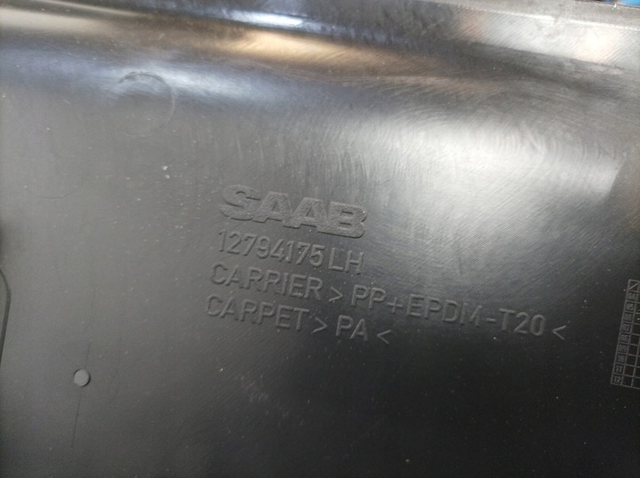 фото №9, Saab 9-3 ii універсал обшивки оббивка багажника