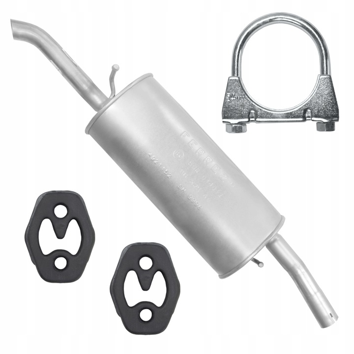 фото №1, Глушник кінцевий ford fusion ju 1.25 1.4 htb