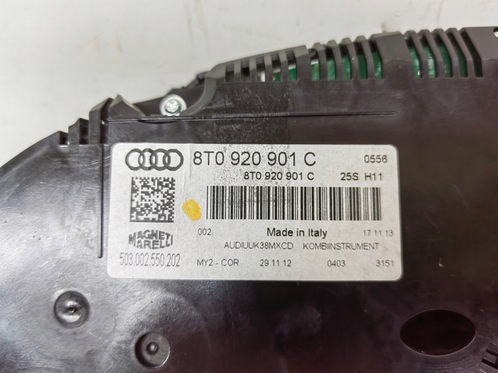 фото №7, Audi a5 8t 1.8tfsi рестайлінг спідометр  прилади