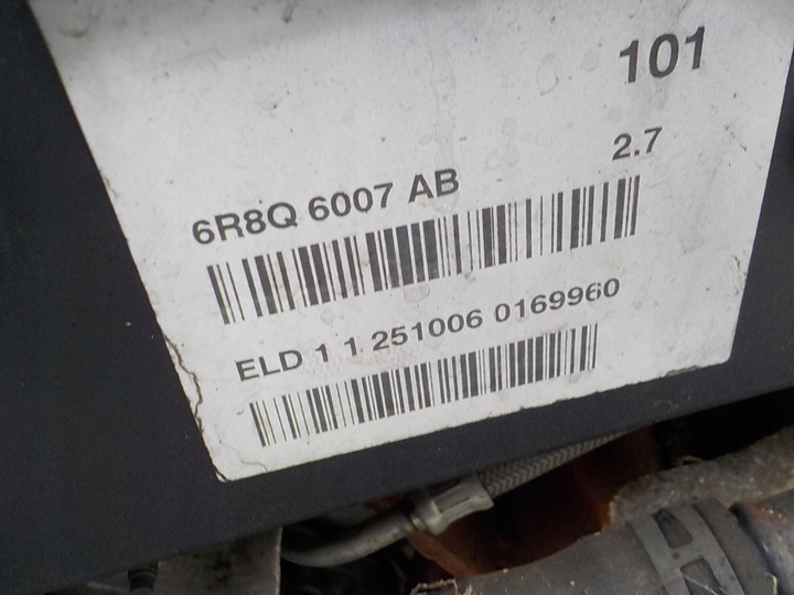 фото №16, Jaguar s-type 2.7 tdv6 двигун eld11 276dt комплектний