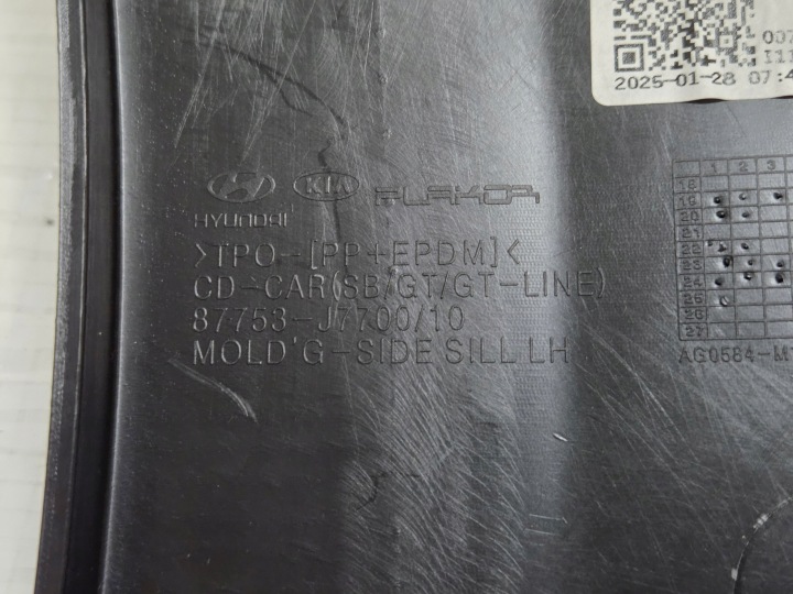 фото №12, Молдинг пороговая левая kia proceed iii 3 gt рестайлинг новая 87751j7710 87753-j7700