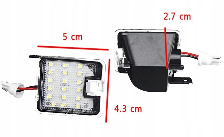 фото №6, Лампочки led подсветка зеркал ford focus mk3