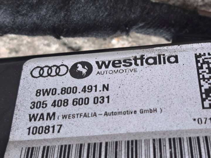 фото №8, Комплект фаркоп do причепи audi a4 s4 b9 8w0800491n