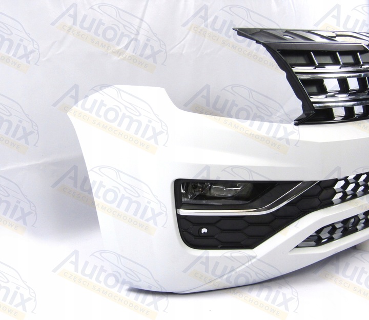 фото №9, Бампер переднее vw amarok 16 - 22 pdc-4 + решётка комплектный !