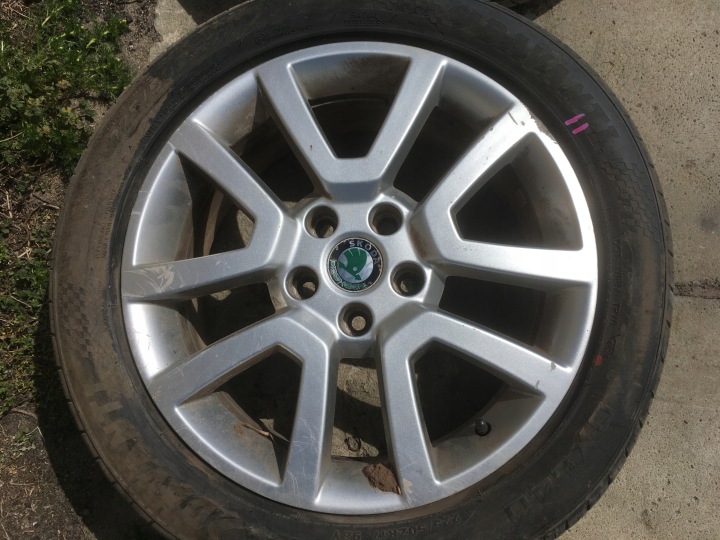 фото №9, Алюминиевый диск skoda yeti 5l 2010 17" 225/50/17 5l0501025