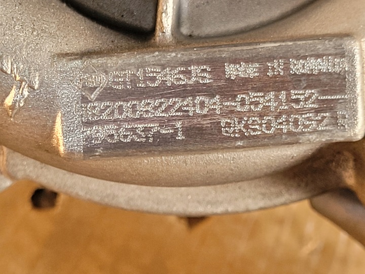 фото №10, Турбина турбонагнетатель renault master iii 2.3dci оригинальный номер 787620-0001