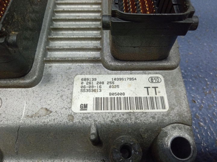 фото №9, Opel meriva a 1.4 16v блок управления  комплект стартовый 55353613