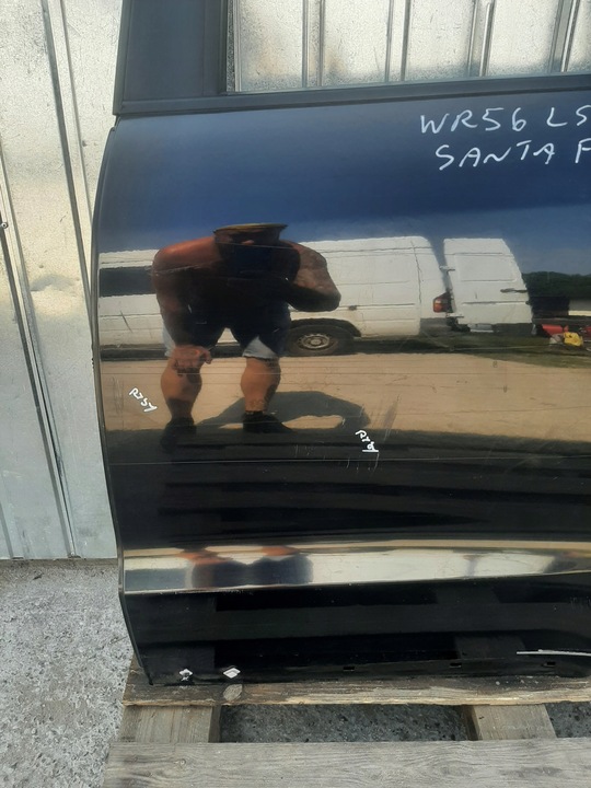 фото №4, Двері лівий зад hyundai santa fe santa-fe ii роки 2006-2009 оригінал