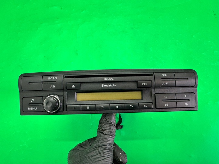 фото №1, Радио cd заводские blues 1z0035152e skoda octavia ii 2 рестайлинг 04-13
