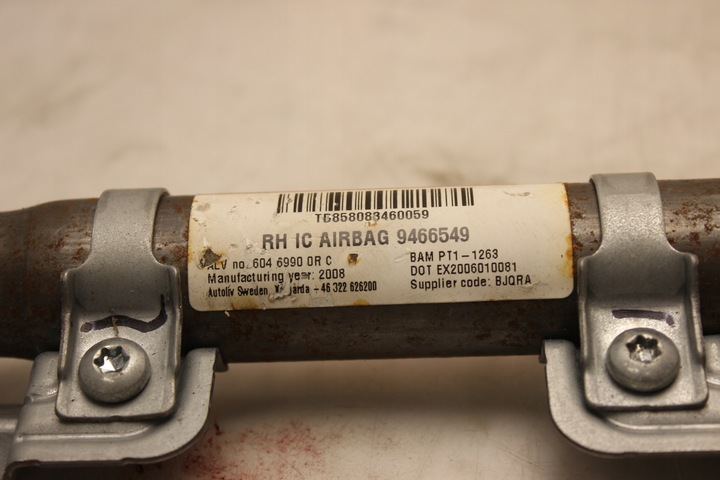 фото №5, Шторка подушка безопасности подушка дверь volvo c70 ii 9466549