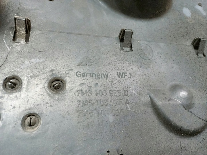 фото №3, Защита крышка двигатель seat alhambra i 1.9tdi 7m3103925b