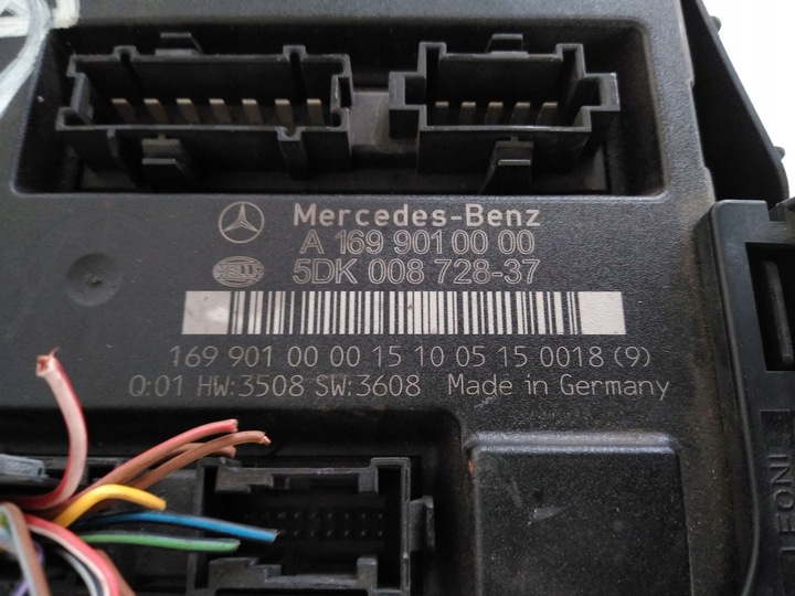 фото №5, Коробка предохранителей модуль sam mercedes w169 a1699010000