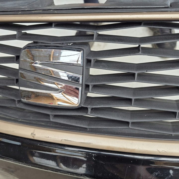 фото №9, Seat ibiza iv 4 рестайлинг 12-17 бампер перед переднее