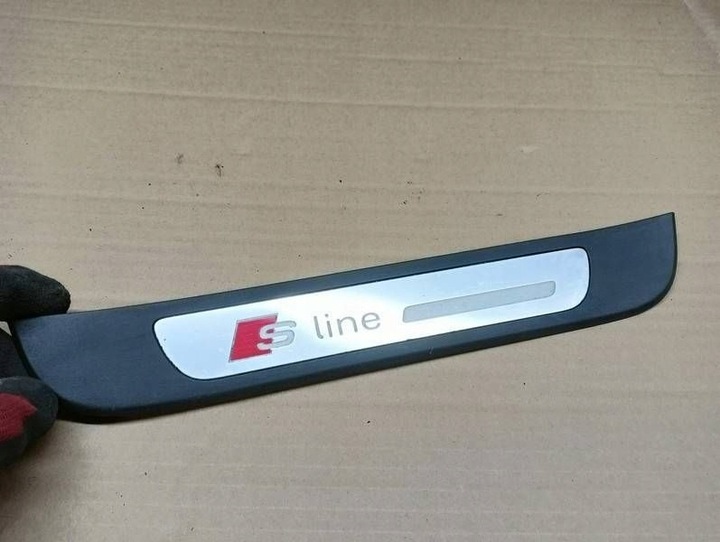 фото №2, Планка защита порога пороговая правые зад audi a6 c7 4g 4g0853376