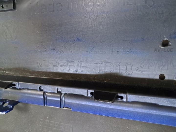 фото №14, Бампер переднее tiguan r рестайлинг 5na 2021-2024 чёрный