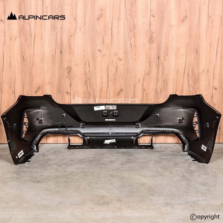 фото №5, Bmw 8 f91 f92 m8 бампер задний замороженный чёрный