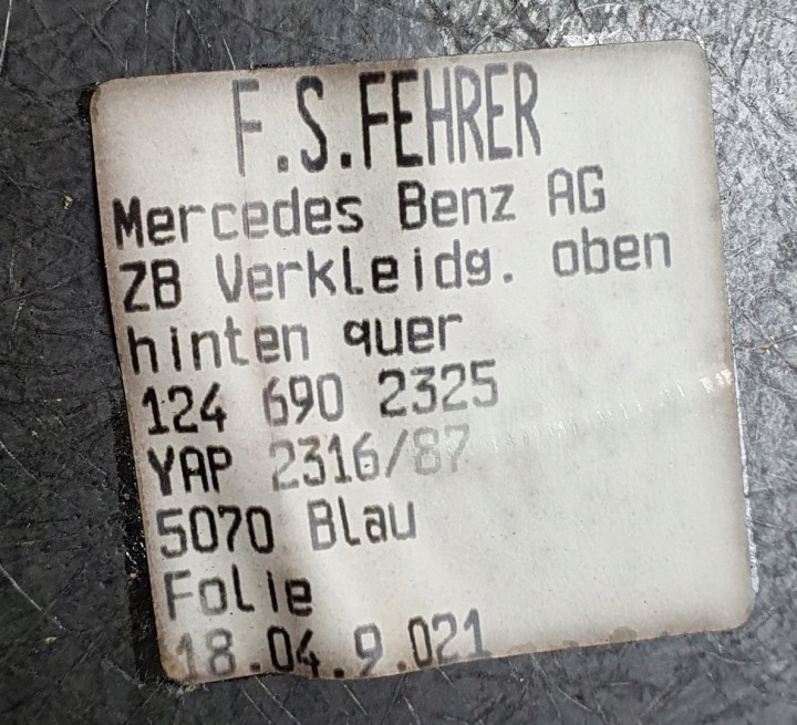 фото №7, Стеля зад mercedes w124 універсал 1246902325