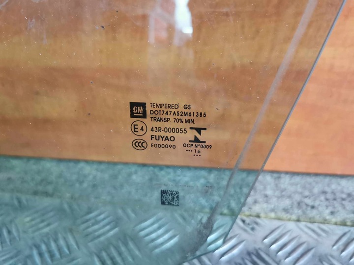 фото №3, Стекло дверь левый перед opel astra k