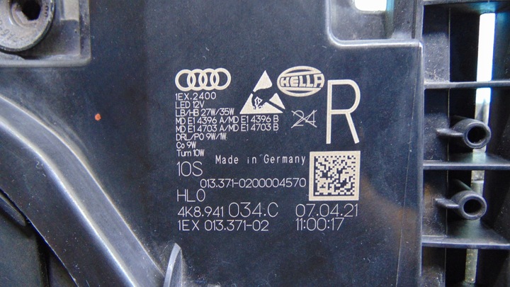 фото №5, Audi a7 4k8 лампа передня права повний led 4k8941034c