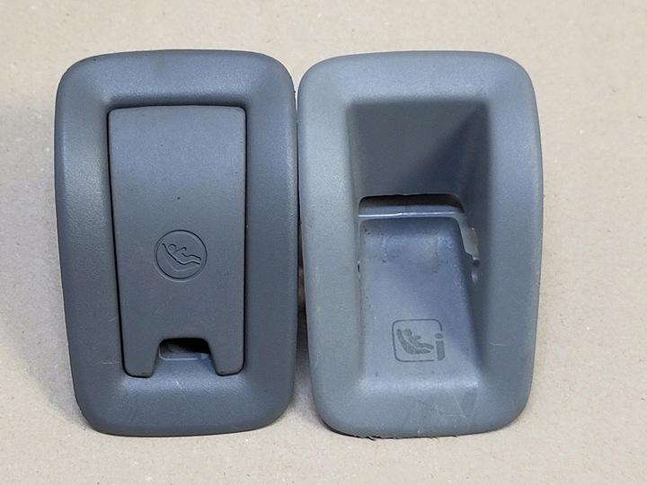 фото №9, Заглушка захист дитячого автокрісла isofix audi a4 b9 a5 8w f5 оригінальний номер світла сірий оригінальний номер