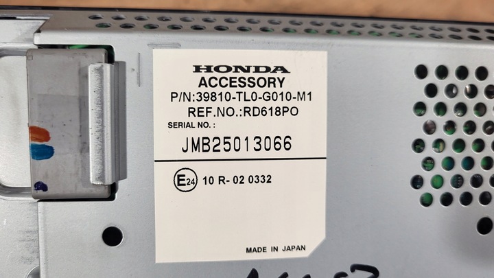 фото №7, Дисплей навігації honda accord viii 8 39810-tl0-g010-m1