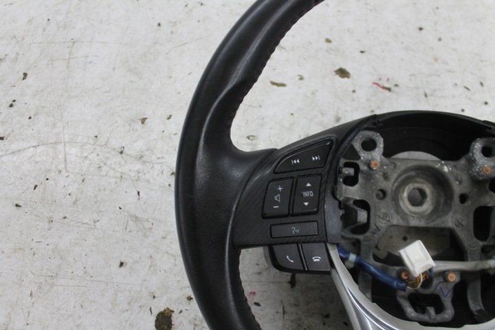 фото №6, Кермо шкіра мульті чорна mazda 3 iii bm 13-18