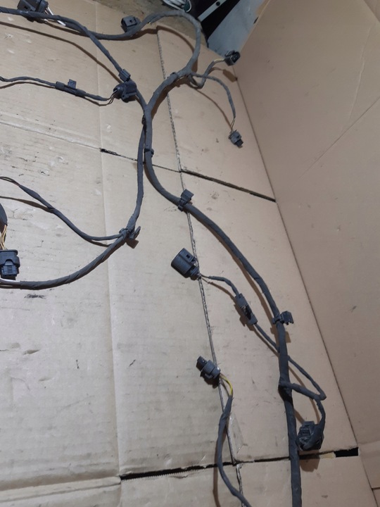 фото №8, Audi q7 4l жгут установка pdc бампера передней перед радар