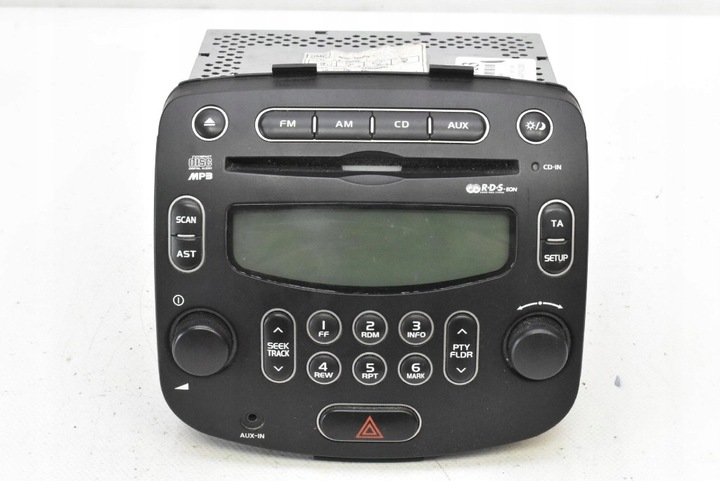 фото №1, Радіо радіопрогравач cd aux 96100-0x2304x hyundai i10 i 10 1 i 07-09