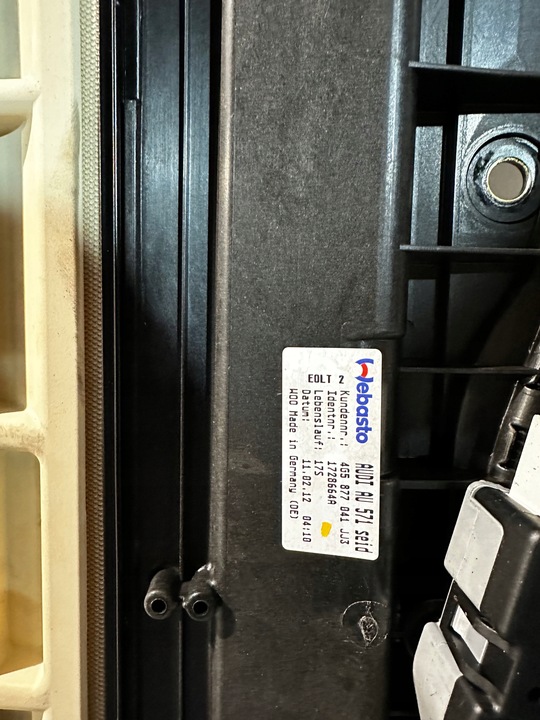 фото №7, Audi a6 c7 sedan люк крыша панорама 4g5877041 4g5877255 jj3 4g8959591