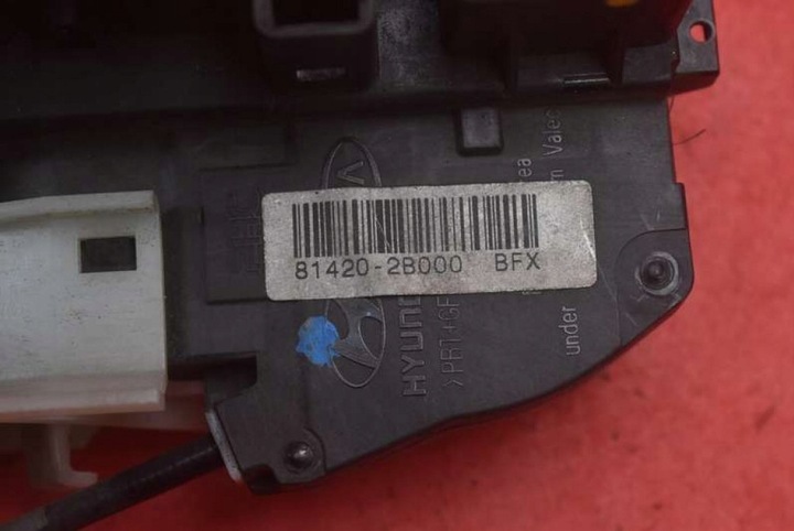 фото №7, Замок двері правий зад задній 81420-2b000 hyundai santa fe 2 ii 06-10