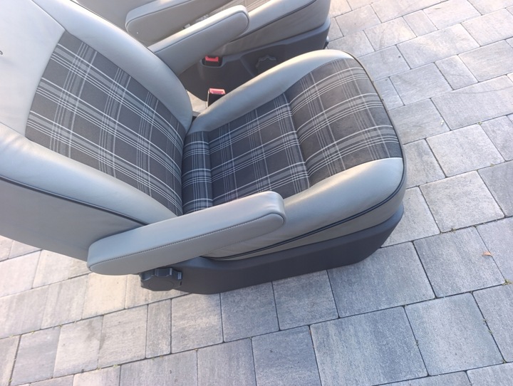 фото №8, Сидіння перед комплект vw t5 t6 з podłokietnikami пасажир водій