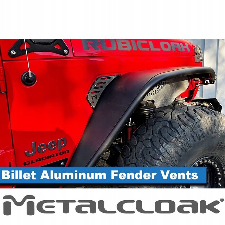 фото №8, Впуск передніх колісна арка jeep wrangler jl jlu gladiator jt metalcloak
