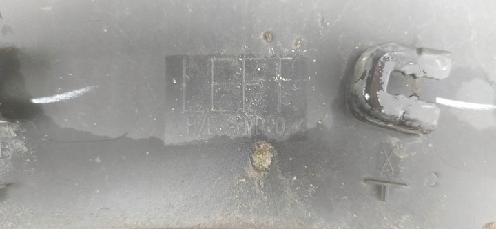 фото №10, Планка крила лівий зад peugeot 3008 ii