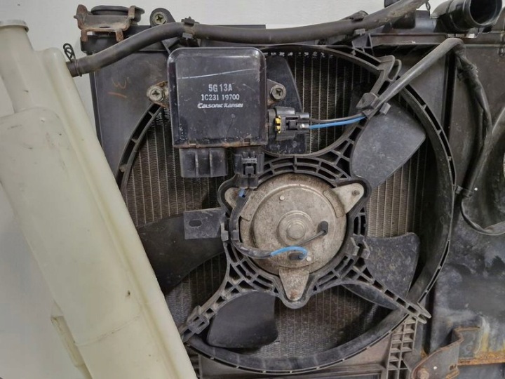 фото №8, Mitsubishi lancer vii 2.0 b радиатор основний  вентилятор 1c23119700