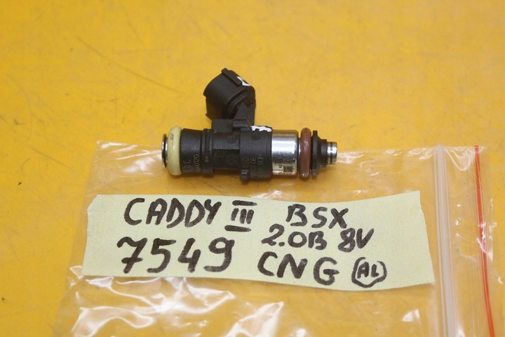 фото №7, Інжектор vw caddy iii audi seat skoda 2.0 b cng 03c906039a 0280158831 de