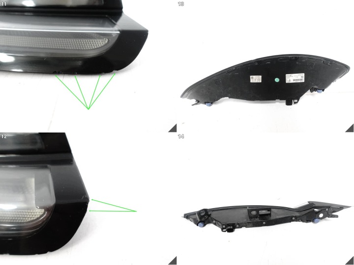 фото №12, Porsche 911 992 exclusive 19-24 фара led w крыло зад левая тёмное eu