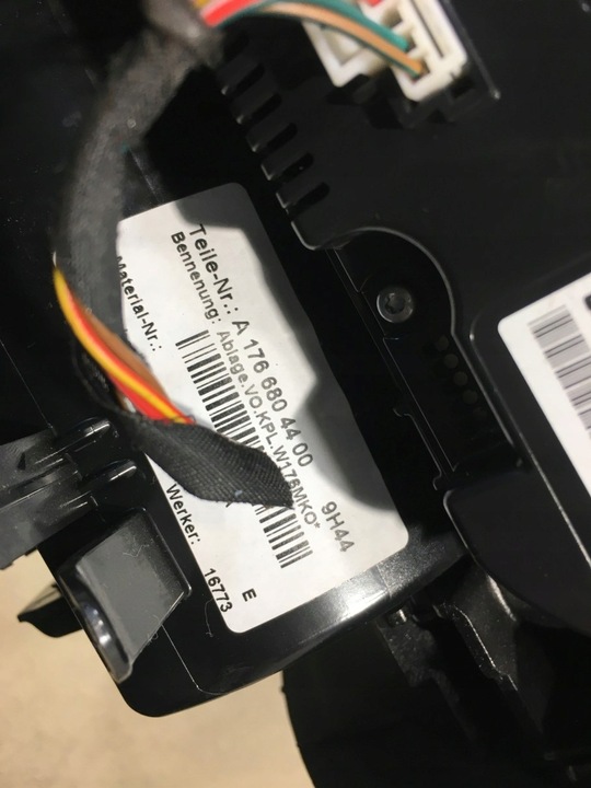 фото №10, Тунель середній панель повітропровід w176 fl a1766807100 a2469008215