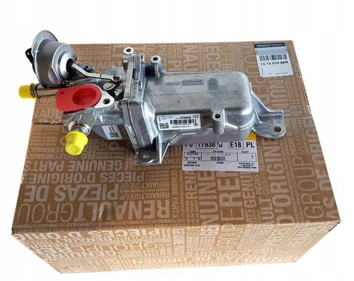 фото №1, Радіаторів вихлопних газів egr trafic vivaro espace scenic talisman 1.6 dci бі-турбо