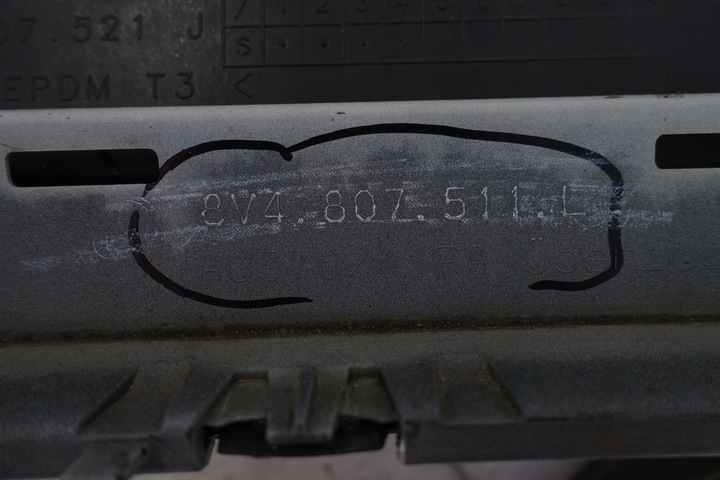 фото №14, Audi a3 8v рестайлінг 2016- sportback бампер зад задній 8v4807511l